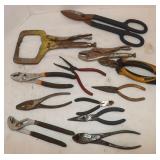 Pliers, Vise Grips, Snippers