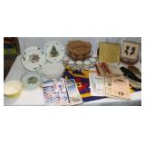 Farmers Pocket Ledger, Mirror, Walgreen Plates,