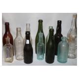 12 Vtg Bottles: Franco-American Hygienic Co &