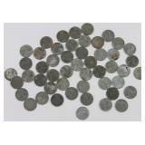 50) 1943 Steel Pennies