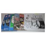 Baseball Programs & Yearbooks w/ misc. autographs;