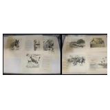 8 Art Prints from Northwestern Engraving Co.;