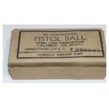 37 Rounds vintage Pistol Ball .45 M1911