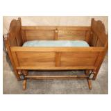 Vintage Decorative Glider Cradle (100+ Yrs Old)