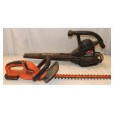 Black & Decker Blower & Hedge Trimmer. Both Work
