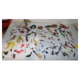 Fishing Lures, Bobbers, Weights, Scaler &