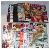 15 Playboy Magazines w/ Centerfolds:
