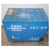 Rolling Wooden Box 30.5'x20'x26.5'