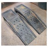 Pair of Metal Car Ramps