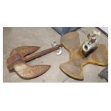 20 lb. & 15 lb.  Boat Anchors