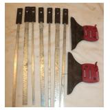 2 Milescraft Saw Guides w/ Rulers