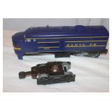 Vintage Lionel 8022 Santa Fe Locomotive