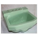 New Vintage Green Wall Mounted Sink