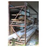 3 Tier Metal Shelving 150"x38"x83"Tall NO CONTENTS