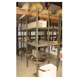 3 Tier Metal Shelving 36"x108"x87"T NO CONTENTS