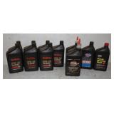 Oils: 7 qt Resolute 10w-30, 3 qt Hydraulic fluid &