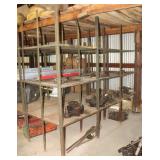 3 Tier Metal Shelving 36"x108"x87"T NO CONTENTS