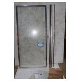 NEW Vasco Shower Door: Silver, Mo. 500-110-VSV