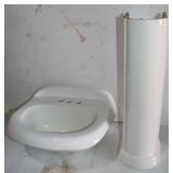 China Pedestal Sink 21x18x36" T
