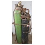 Torch Cart w/ Hoses, Gauges and