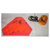 Slow Moving Vehicle Sign 14" &