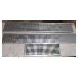 3) Wall Vent Grates: 2) 72x10.5x2", 1) 31x11x3.5"