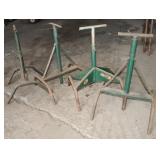 4 Adjustable Material Stands: 27"- 50"