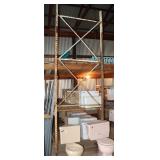 2 Tier Metal Warehouse Rack NO CONTENTS