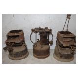 3 Vintage Burners: 2) Torrid no. 10 Square