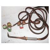 Acetylene Torch Hose Set W/ Gauges