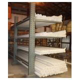 Commercial Grade Steel Tree Pipe Rack Only