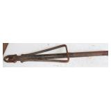 Hand "T" Post Puller, Handle is 40" Long