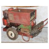 Portable Lincoln Linc Welder 225 on Cart w/