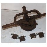 Pipe Threading Head w/ 4 Sets of Dies