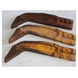 3 Ripper Teeth 20" Long 1-1/4" Thickx9