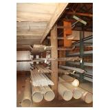 Metal Material Rack 188"x65"x134" T NO CONTENTS