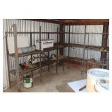 2 pc 3 Tier Metal Shelving NO CONTENTS: