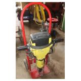 Bosch Electric Jackhammer Works, w/ Cart &