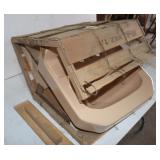 New Old Stock Wall Mounted Sink Suez Tan 920