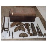 Hydraulic Pipe Bender in wood Storage Crate: