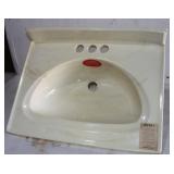 New Old Stock Sandal Marble Co. Bathroom Sink