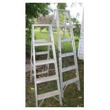 2 Aluminum Step ladders 5