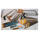 Hacksaws, Coping Saws, Keyhole Saws, &