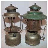 2 Vintage Lanterns: 1 has No Glass