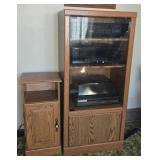 22.5x16.5x48.5" Entertainment Cabinet &