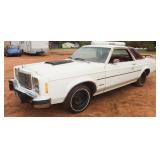 1978 Mercury Monarch, 24K miles; does not run;