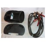 Rubbermaid Mobile Console Tray & Jumper Cables