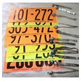 Wisconsin Deer Hunting Back Tags & 1970