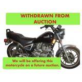 WITHDRAWN from Auction, 1982 Yamaha Maxim