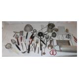 Sifters, Graters, Whisks, Ladles, Spatulas,